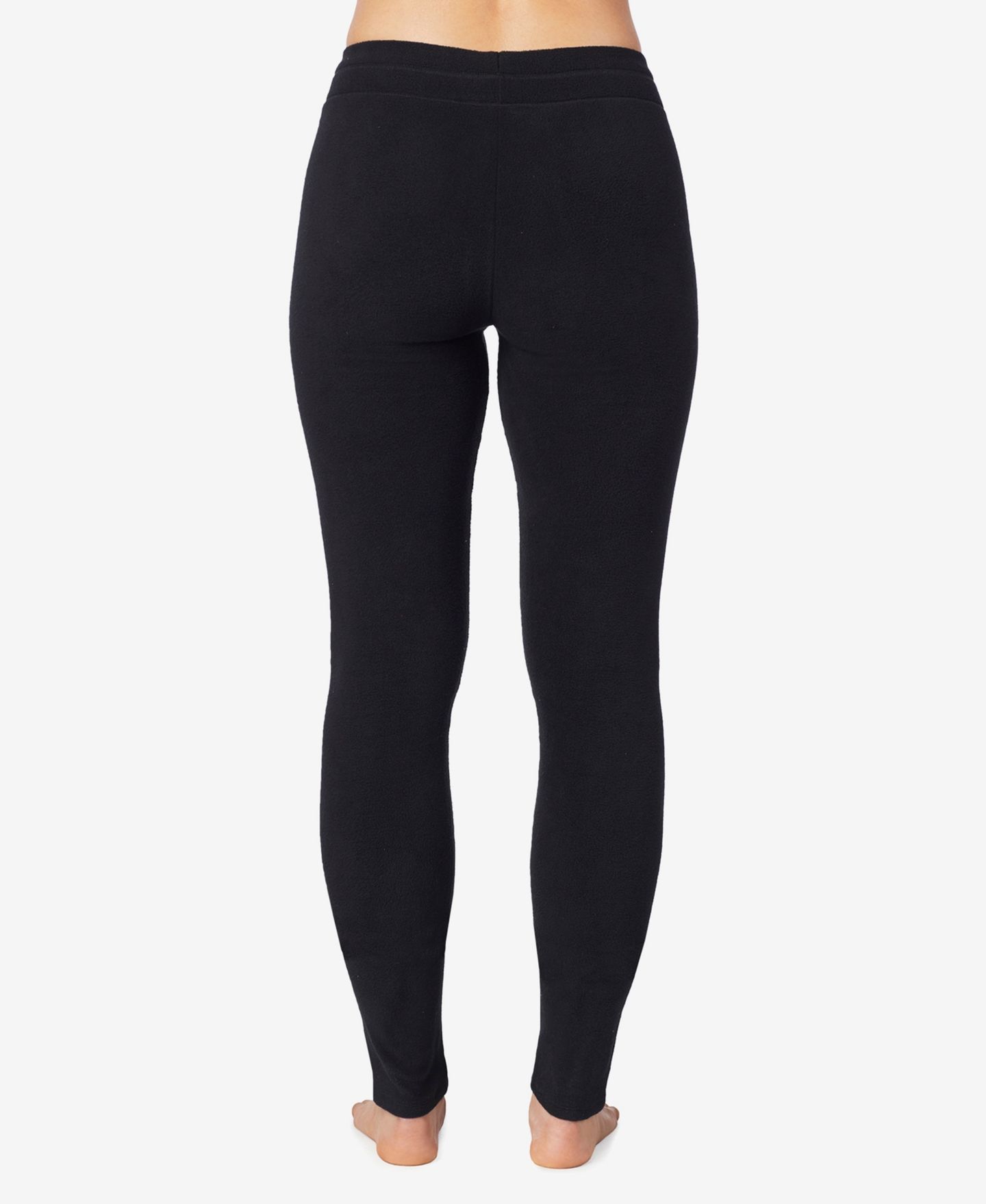 Женские флисовые легинсы Cuddl Duds Fleecewear стрейч, цвет: Чёрный — фото 4