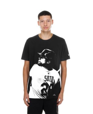 Men's Juan Soto Black New York Mets Oversized Graphic T-Shirt