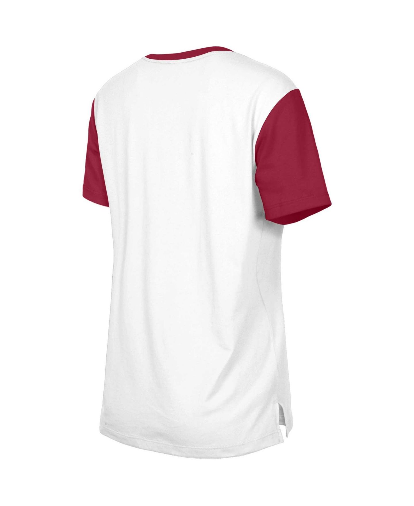 Женская футболка New Era Arizona Cardinals Third Down Color Block Crewneck — фото 3
