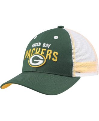 Preschool Green/White Green Bay Packers Core Lockup Trucker Adjustable hat