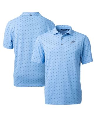 Men's Powder Blue Buffalo Bills Virtue Eco Pique Tile Print Polo Shirt