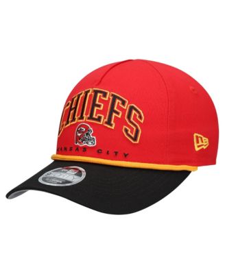 Toddler Red/Black Kansas City Chiefs Arch COOLERA 9FORTY A-Frame Adjustable Hat