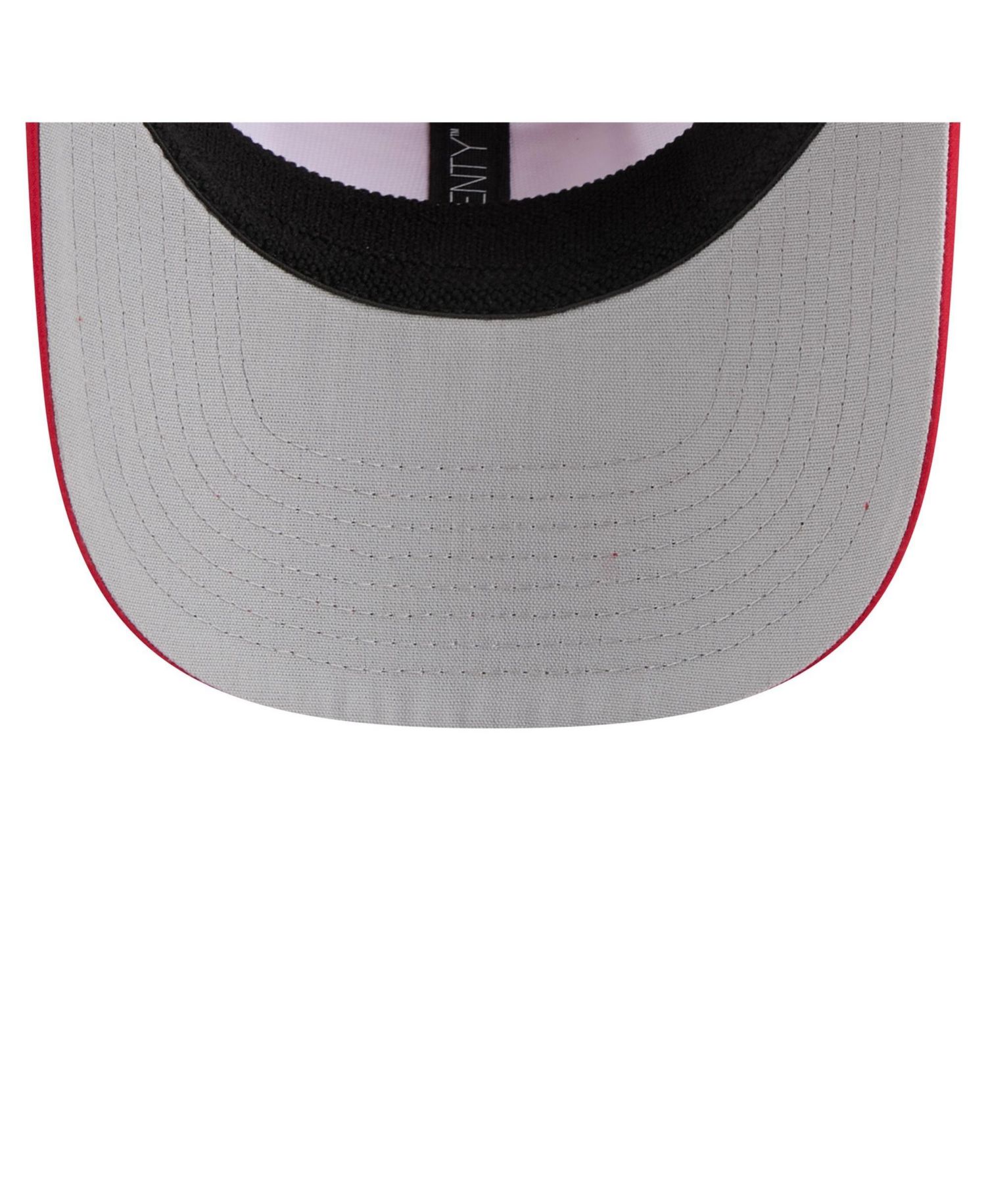 Men's White/Red Los Angeles Angels Established Patch 9SEVENTY Adjustable Hat