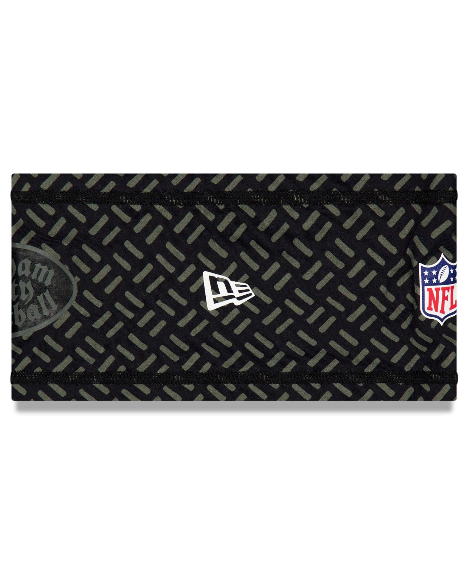 Men's Black New York Jets 2025 Rivalries Collection Sideline Headband