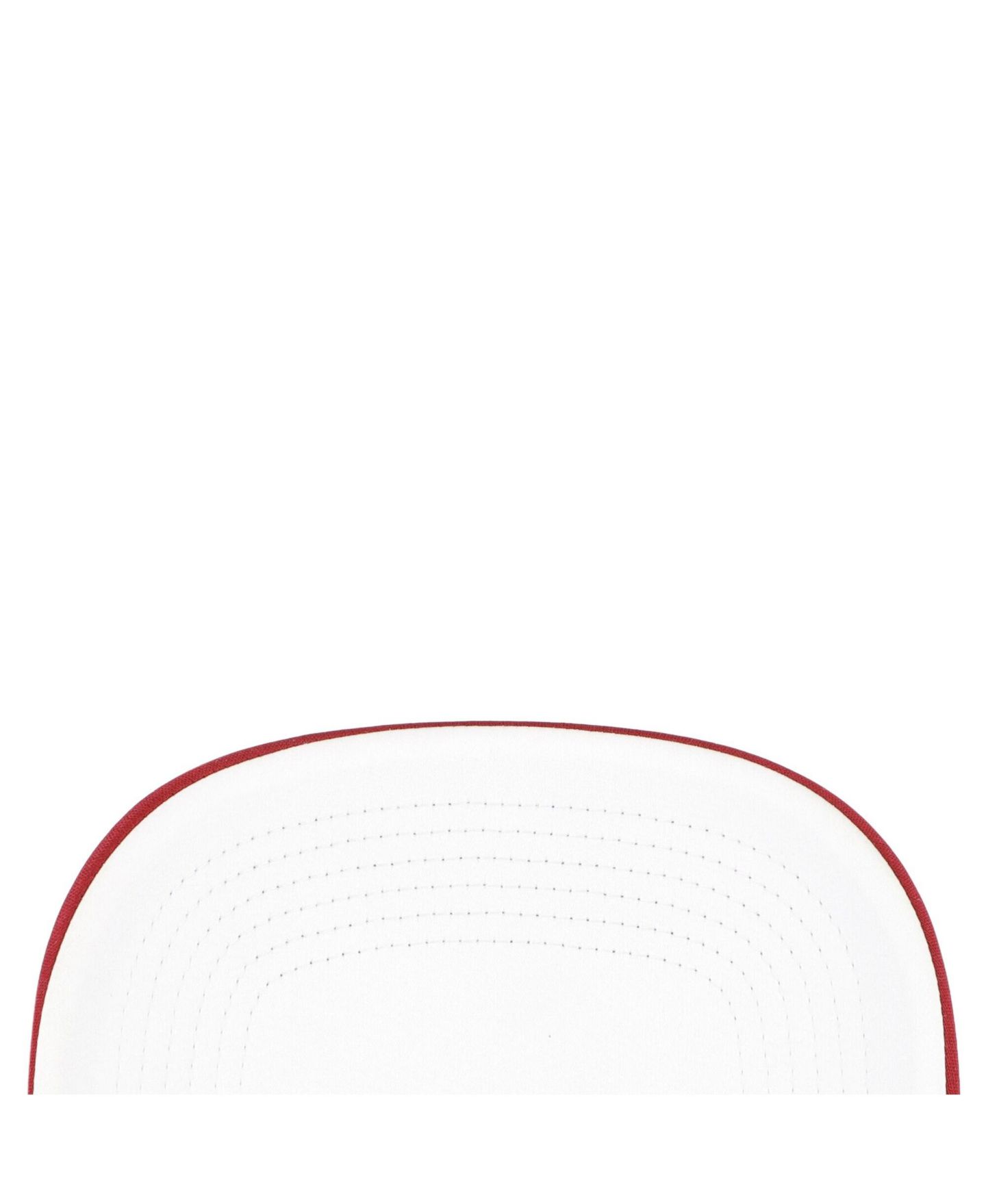 Мужская кепка '47 Brand Crimson/White Alabama Crimson Tide Rally On Hitch Adjustable Hat — фото 4
