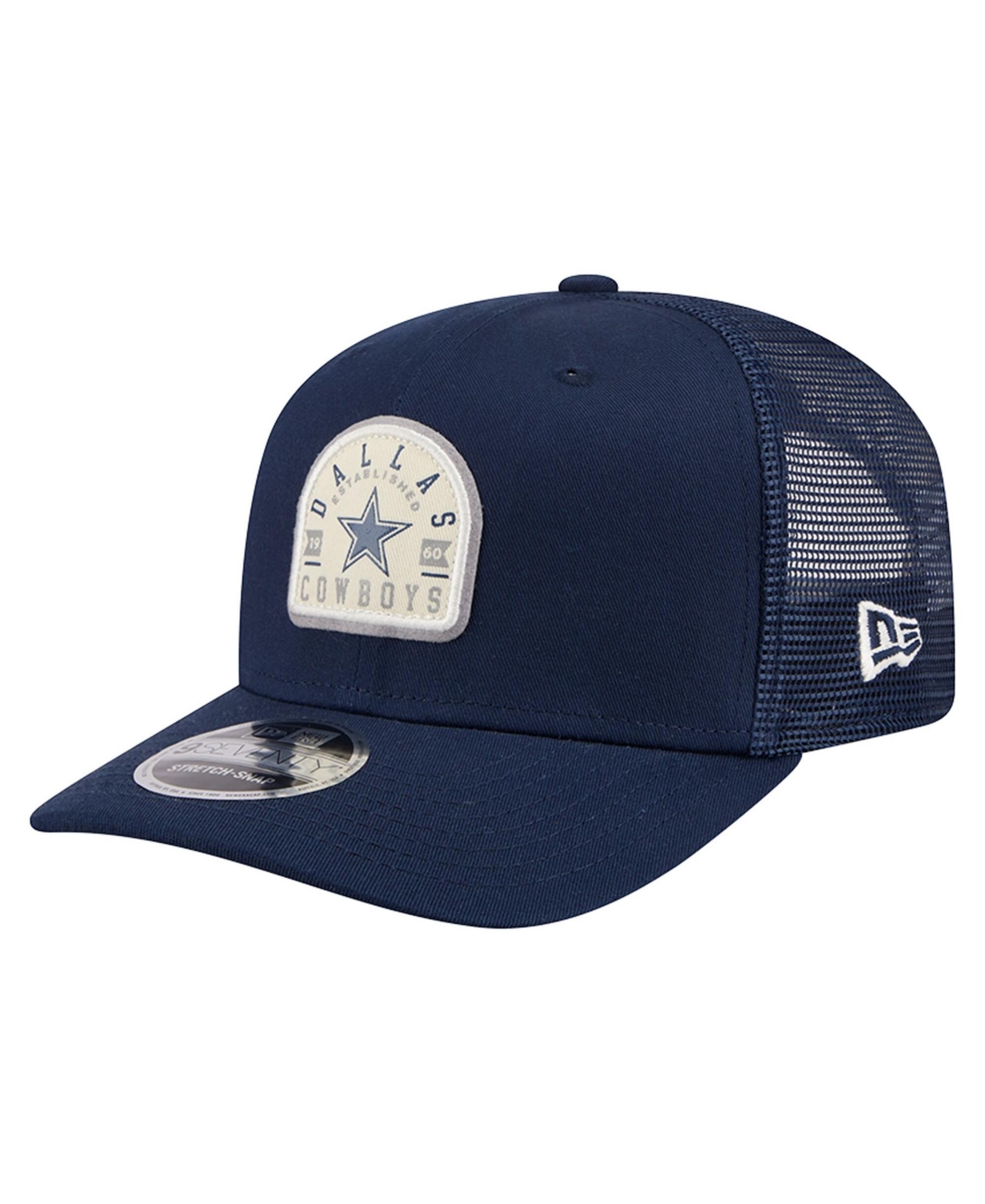 New Era Men's Navy Dallas Cowboys Contest 9SEVENTY Adjustable Trucker Hat - Navy