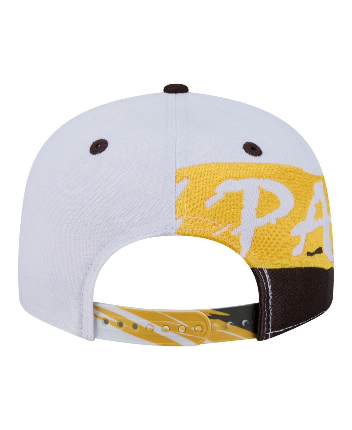 Men's White/Brown San Diego Padres 9FIFTY Snapback Hat