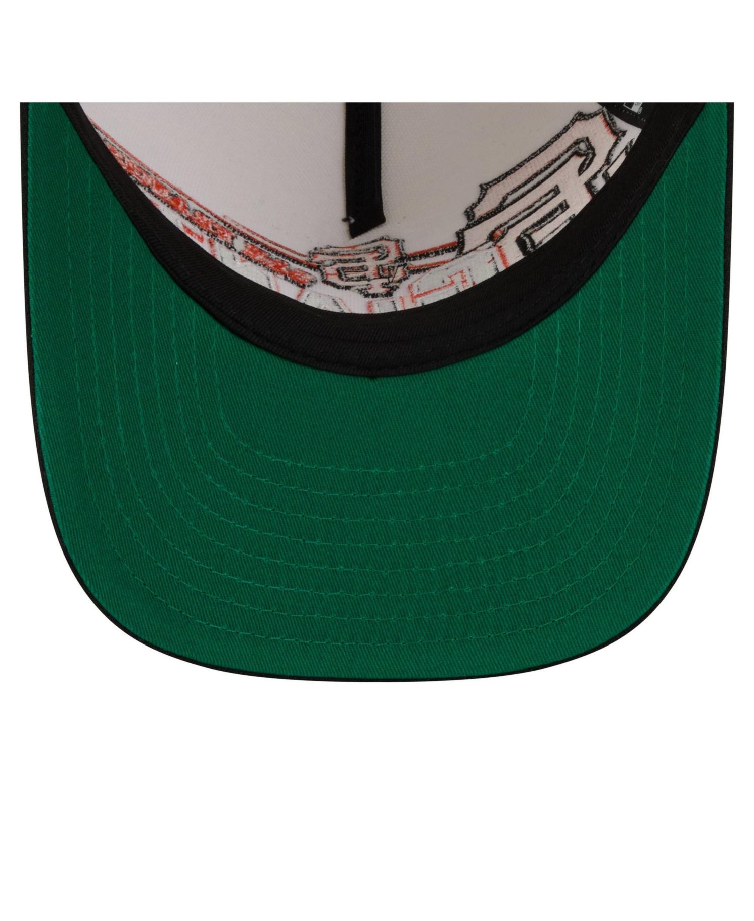 Men's Cream/Black San Francisco Giants Classic A-Frame 9FIFTY Snapback Hat