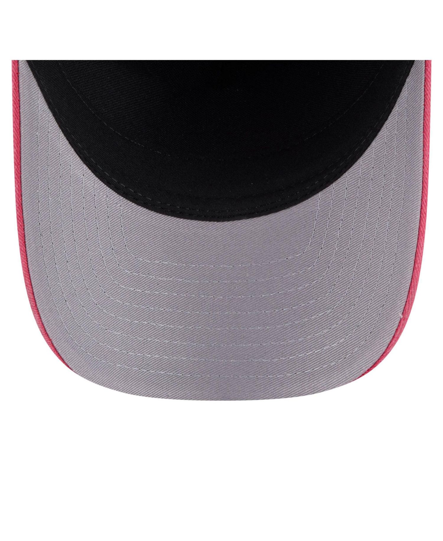 Men's Royal/Red Atlanta Braves Felt M-Crown 9FORTY Adjustable Hat