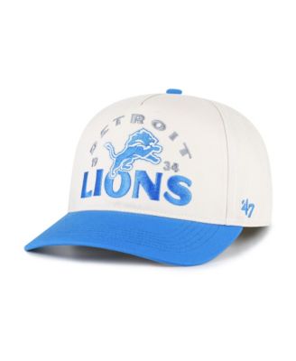 Men's Natural Detroit Lions Arcitext Hitch Adjustable Hat