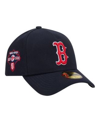 Men's Navy Boston Red Sox A-Frame 59FORTY Fitted Hat