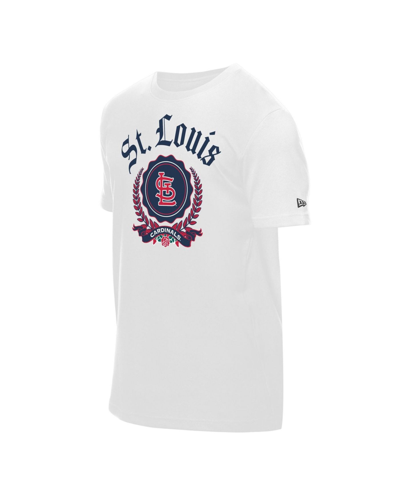 Мужская футболка New Era White St. Louis Cardinals Fleur Domestic — фото 4