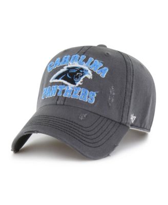 Men's Charcoal Carolina Panthers Seymoore Clean Up Adjustable Hat