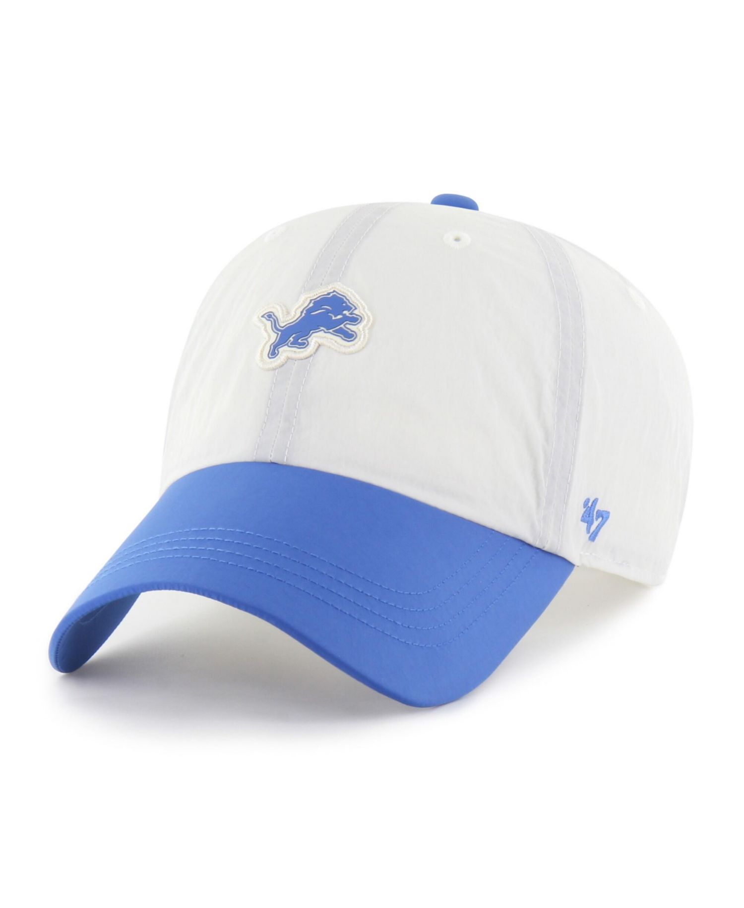 Men's Cream Detroit Lions Modernia Clean Up Adjustable Hat