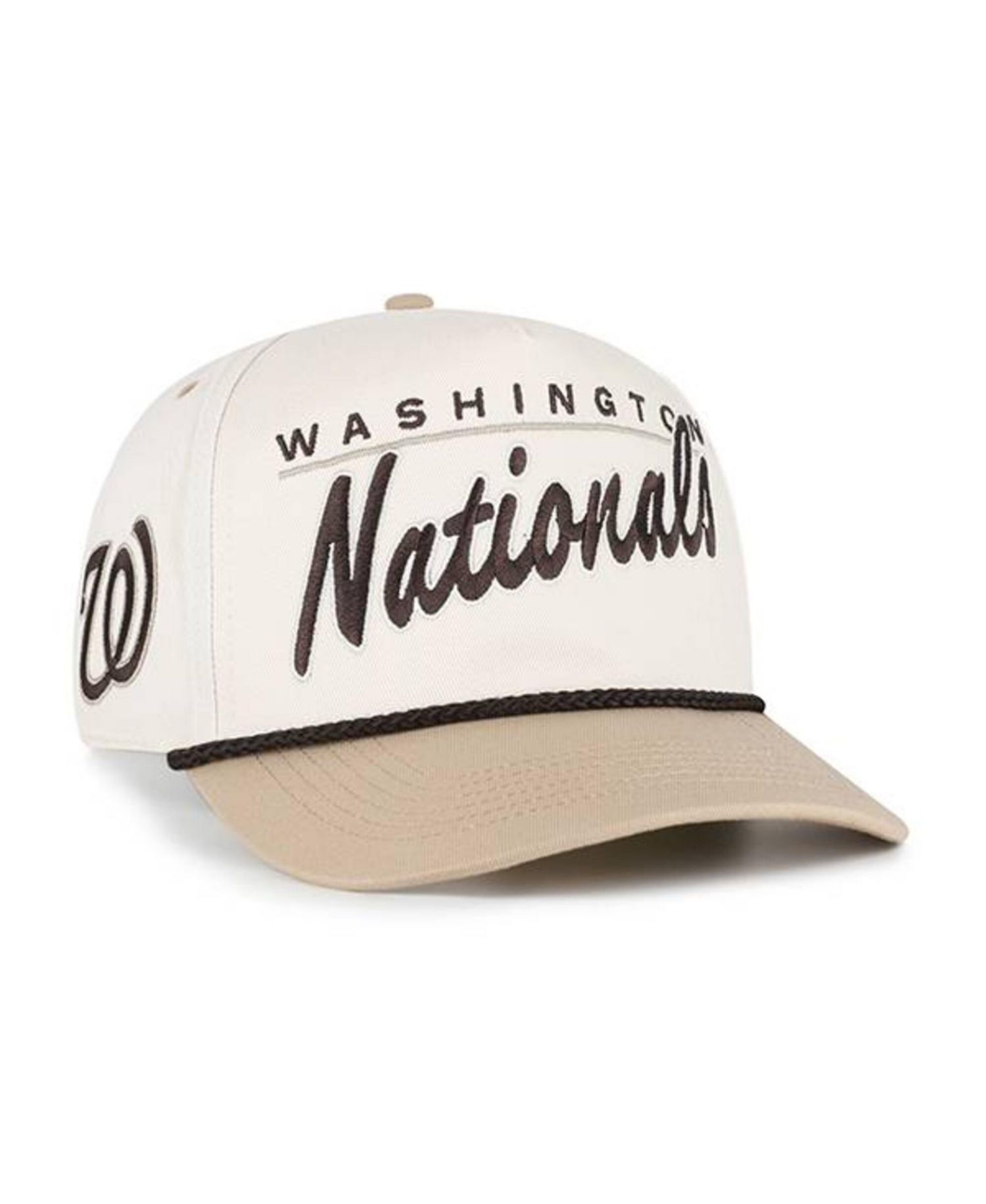 Men's Natural/Tan Washington Nationals Neutral Terrain Hitch Rope Adjustable Hat