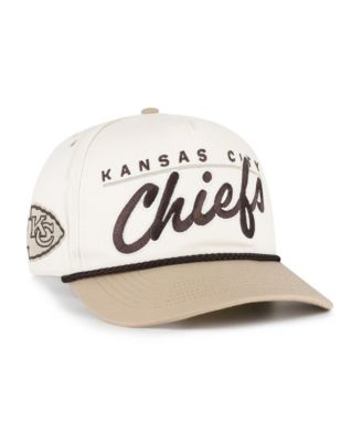 Men's Natural/Tan Kansas City Chiefs Neutral Terrain Hitch Rope Adjustable Hat