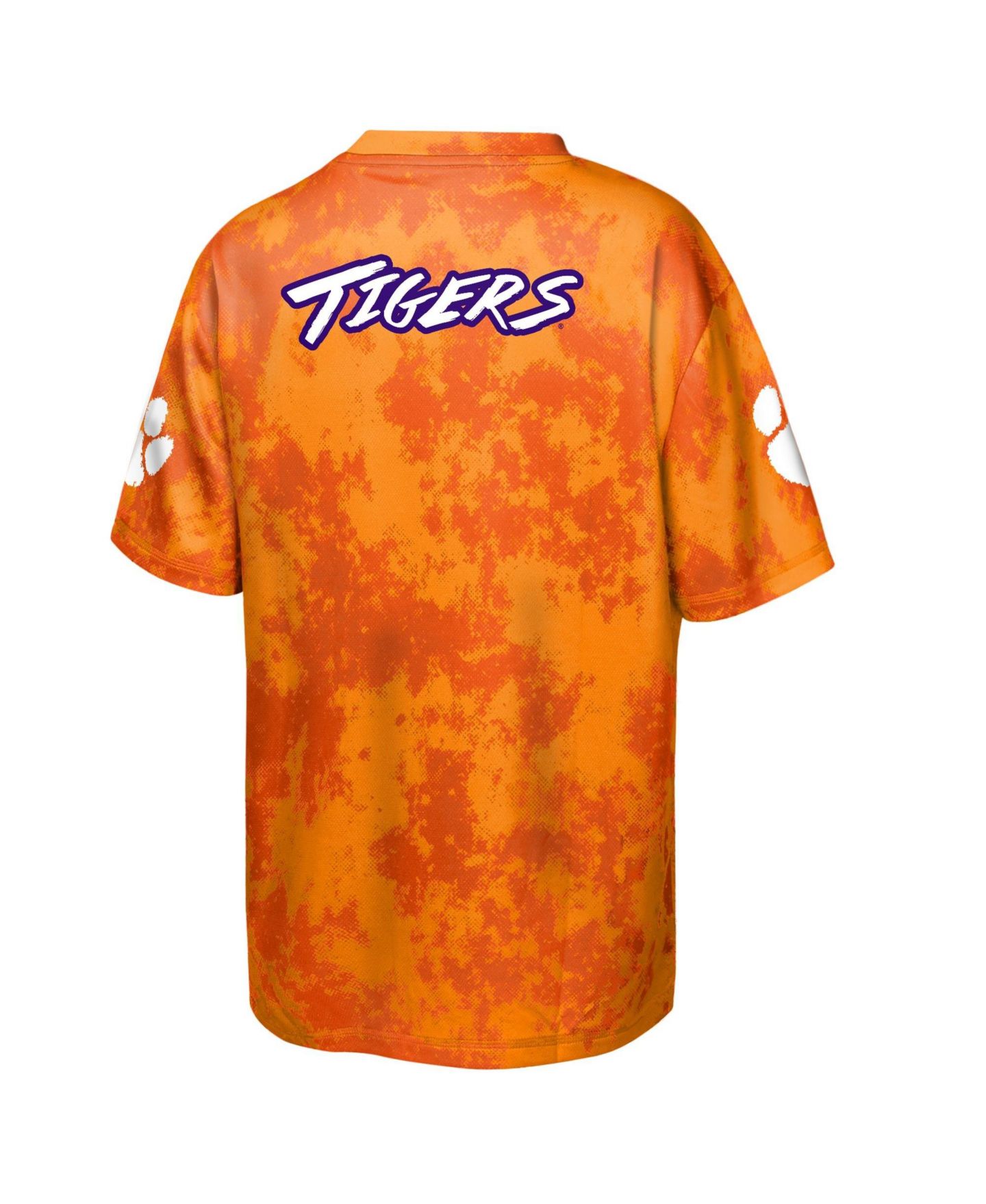 Детская футболка Outerstuff Orange Clemson Tigers Off-Side Sublimated — фото 3