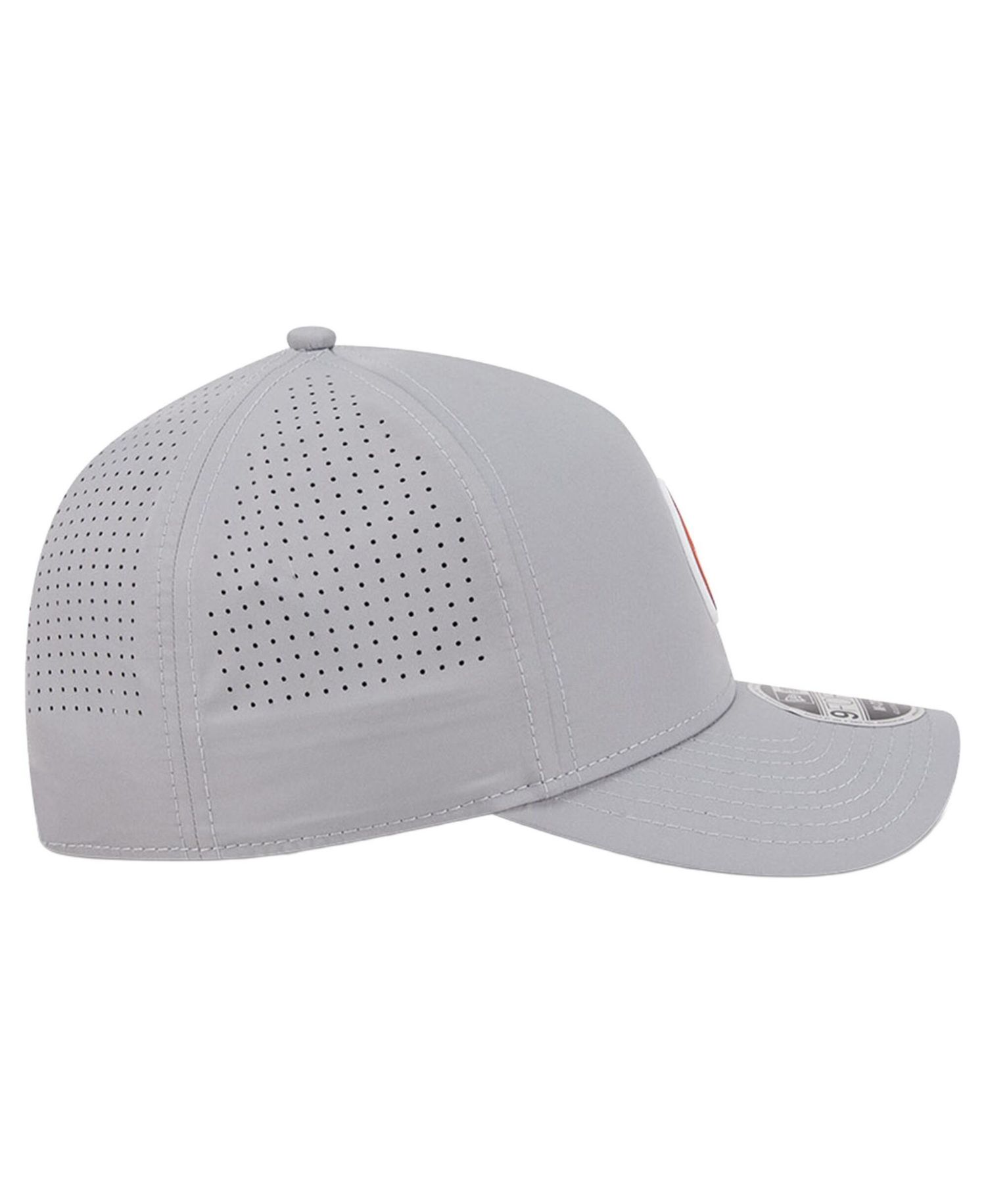 Men's Gray Baltimore Orioles Micro Logo 9FORTY M-Crown A-Frame Adjustable Hat