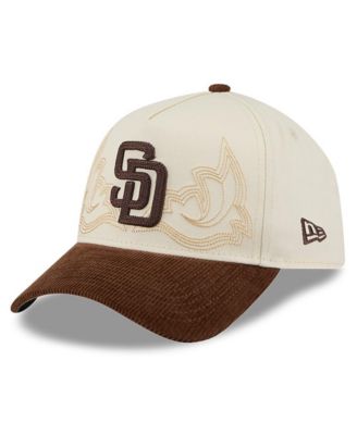 Men's Stone San Diego Padres Western Stitch 9FORTY A-Frame Adjustable Hat