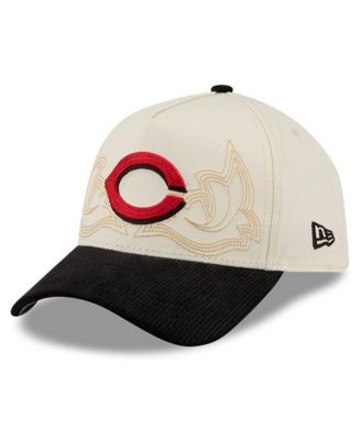 Men's Stone Cincinnati Reds Western Stitch 9FORTY A-Frame Adjustable Hat