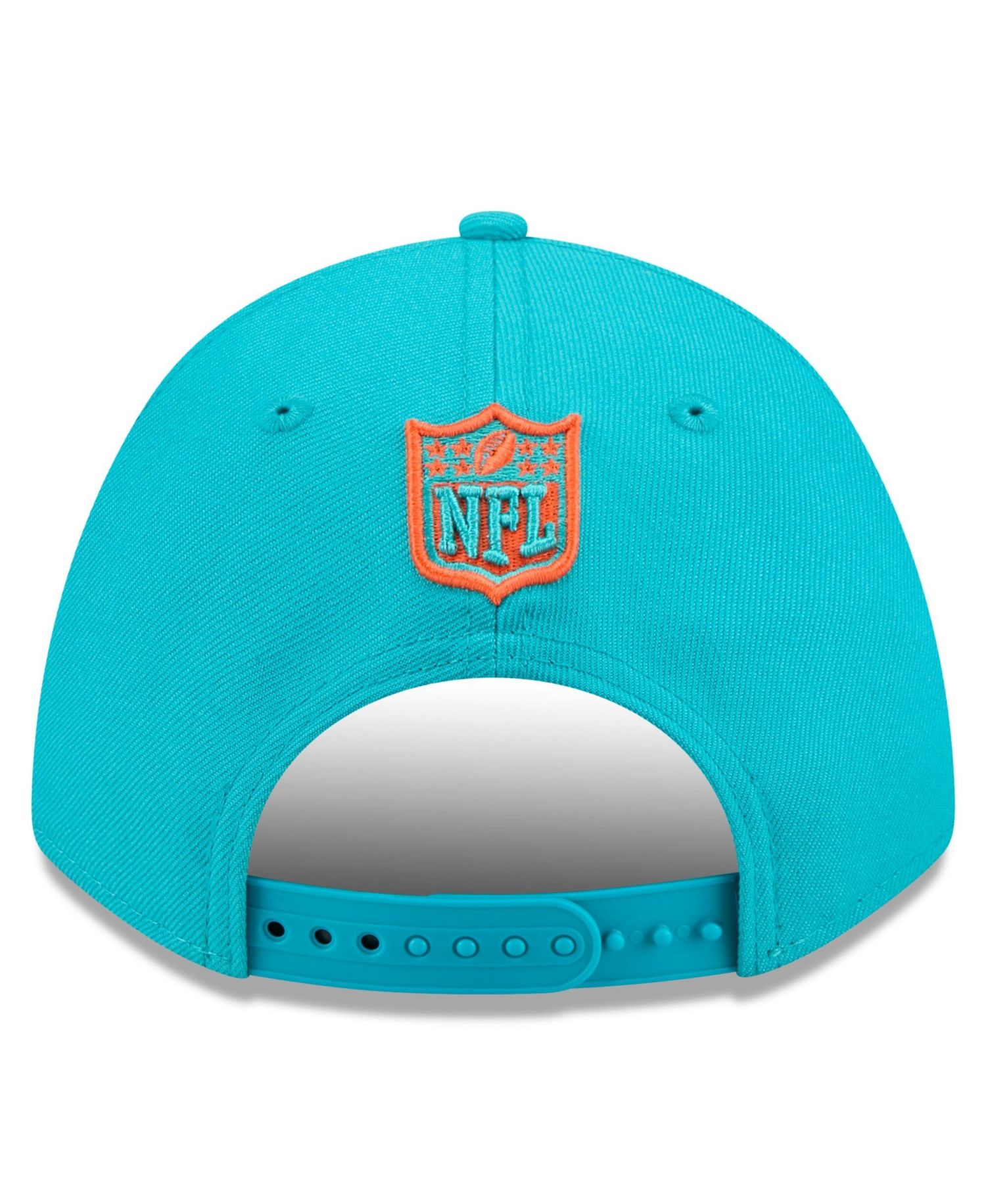 Men's Aqua Miami Dolphins Spain Side Patch 9FORTY M-Crown Adjustable Hat