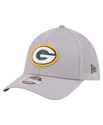 Men's Gray Green Bay Packers 39THIRTY M-Crown Flex Fit Hat