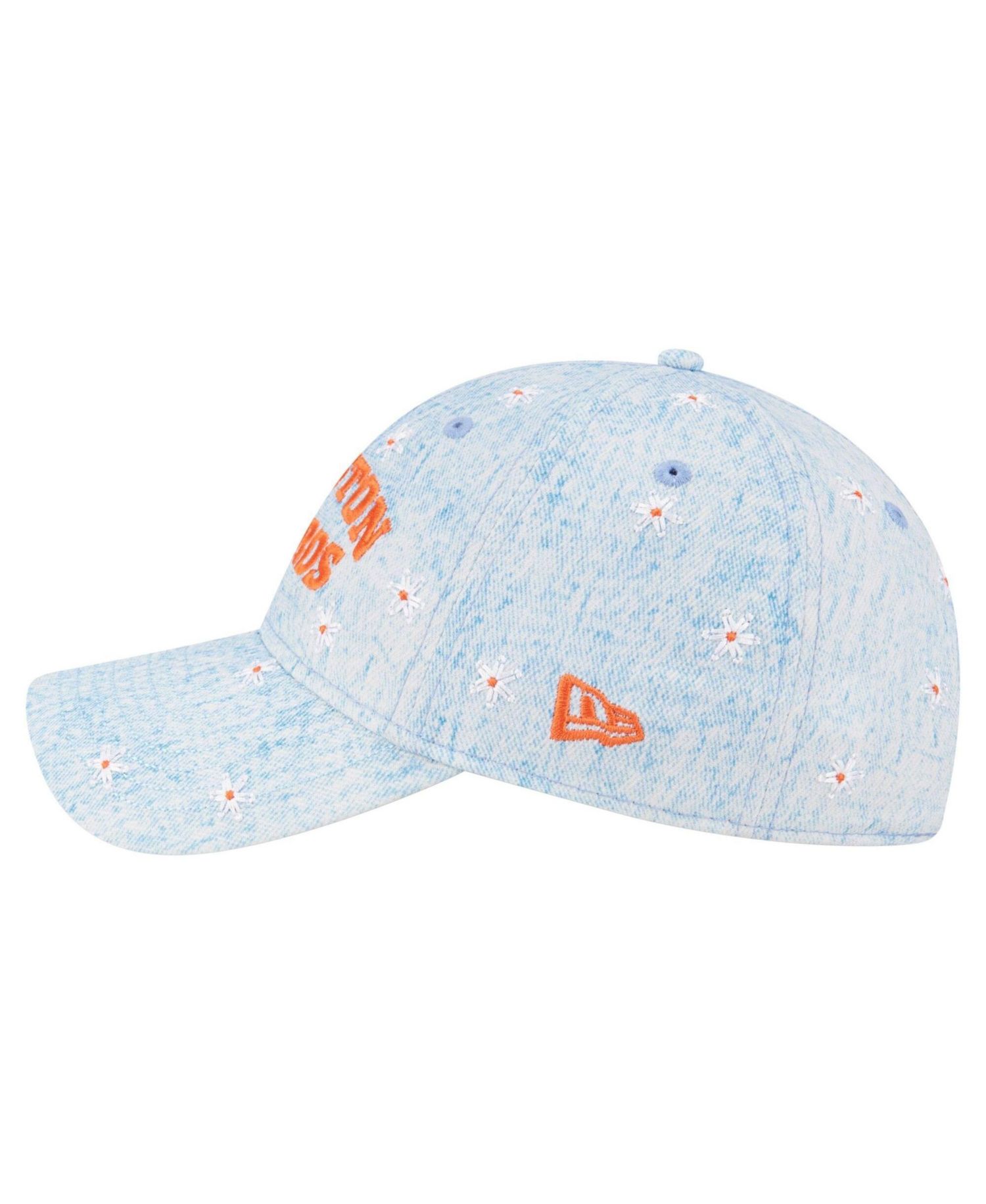 Women's Light Blue Houston Astros Daisy All Over 9TWENTY Adjustable Hat