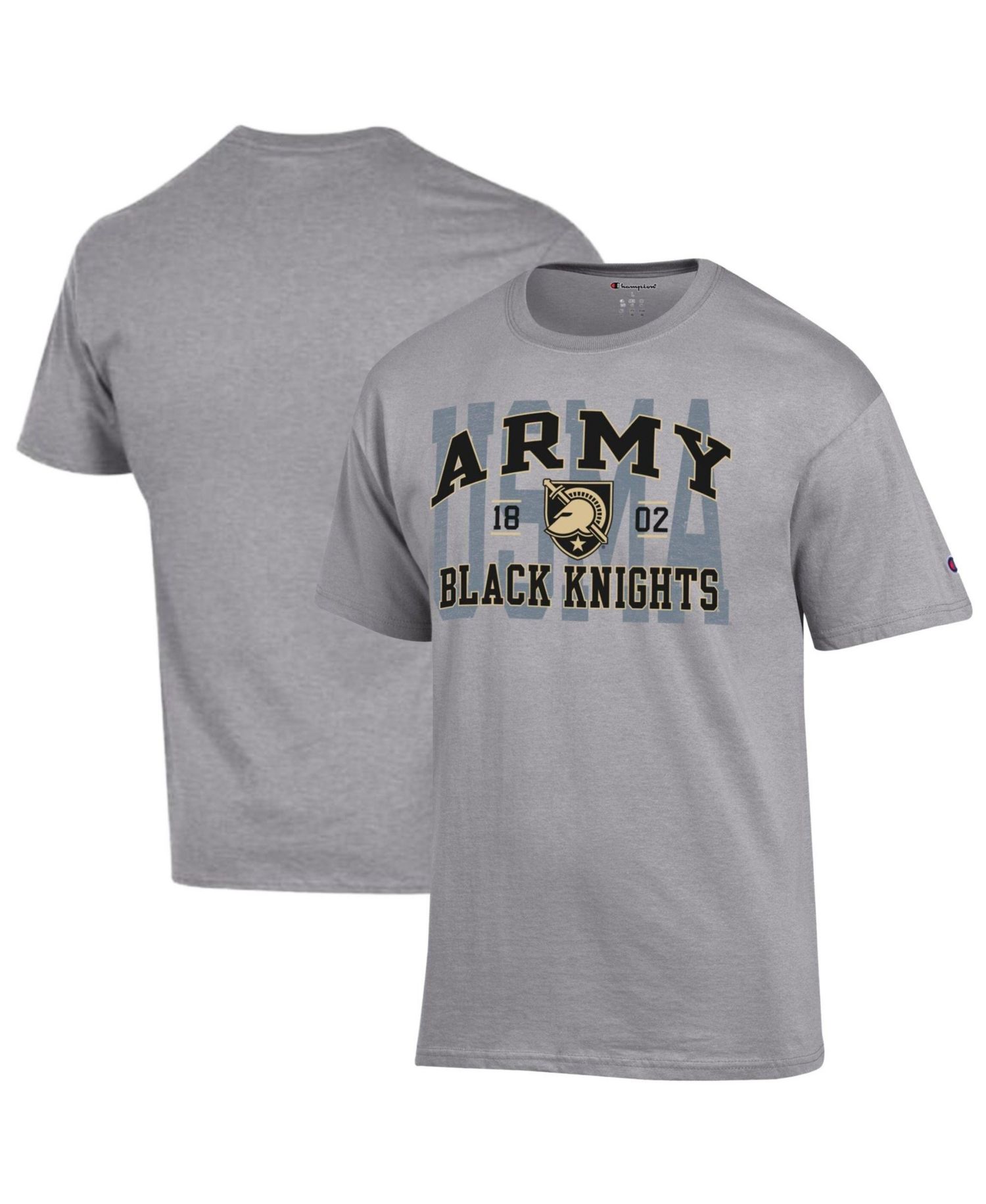 Men's Heather Gray Army Black Knights Varsity T-Shirt