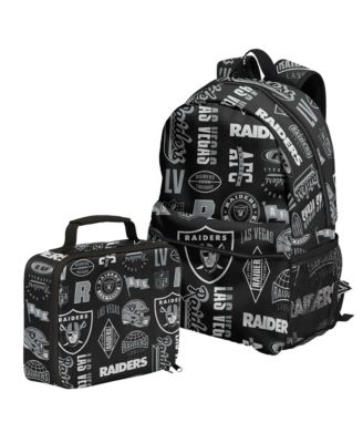 Las Vegas Raiders Backpack and Lunchbox Set