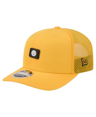 Men's Gold Pittsburgh Steelers Micro Badge 9SEVENTY Adjustable Hat