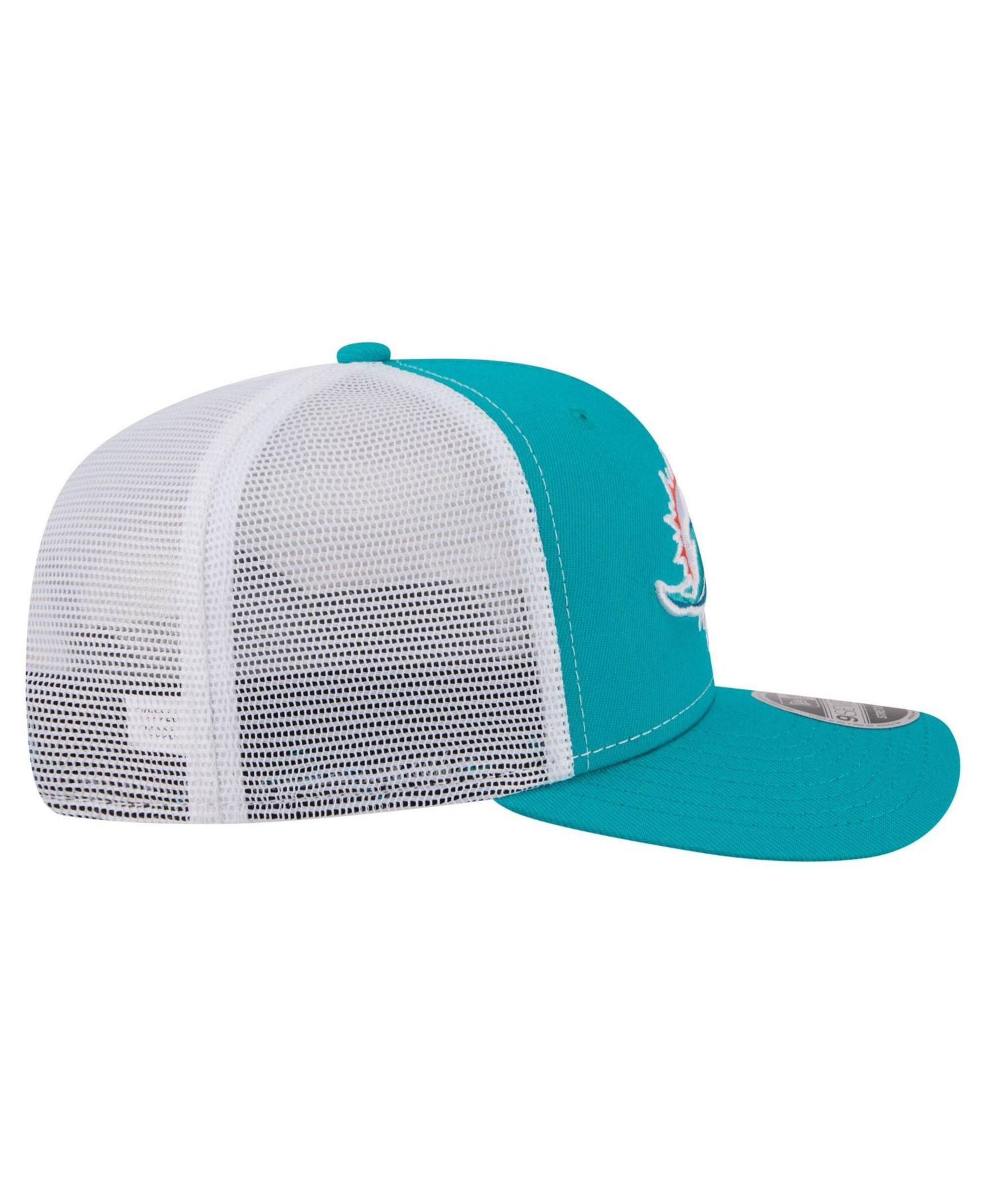 Men's Aqua Miami Dolphins 9SEVENTY Trucker Adjustable Hat
