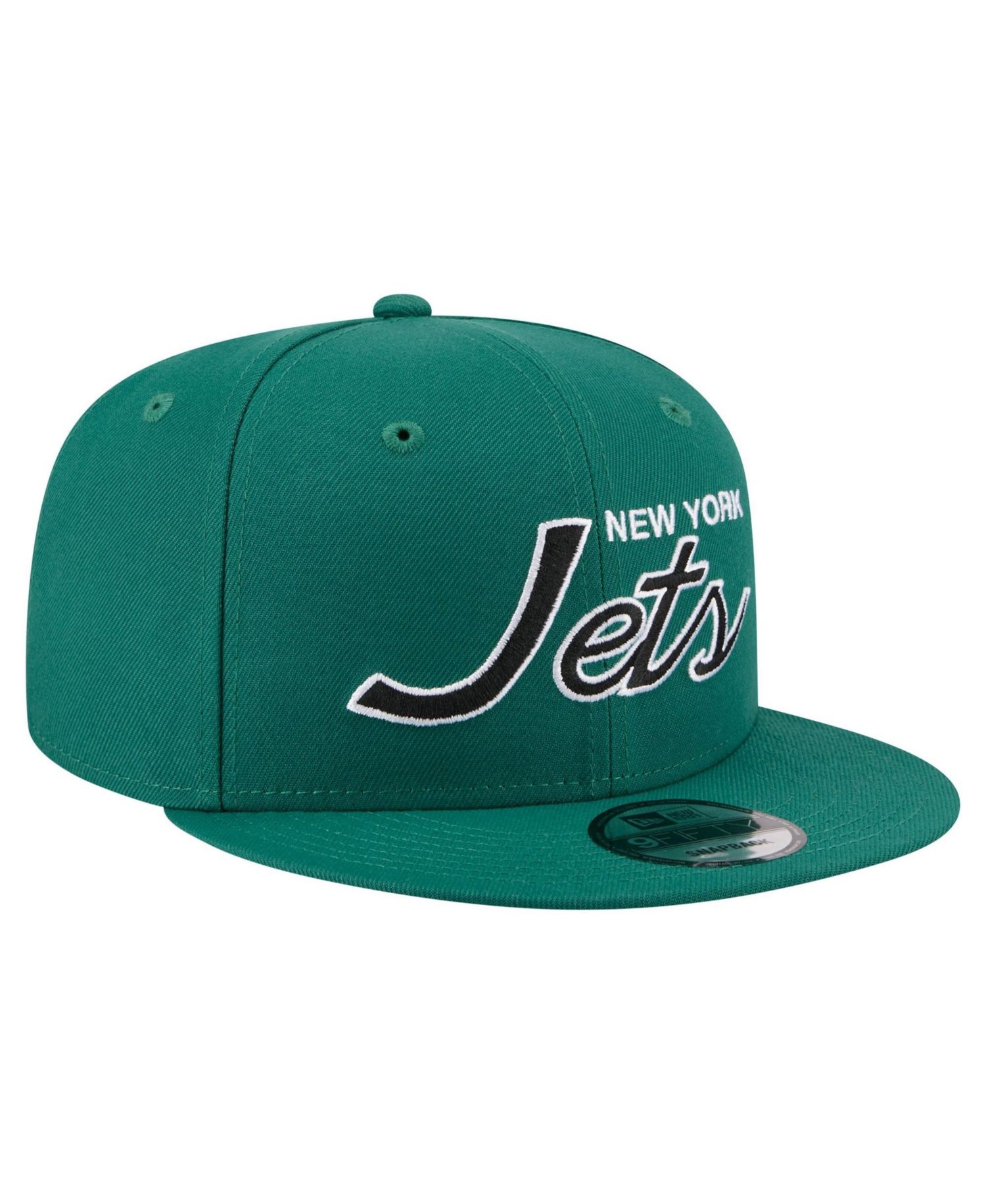 Men's Green New York Jets Core Team Script 9FIFTY Snapback Hat