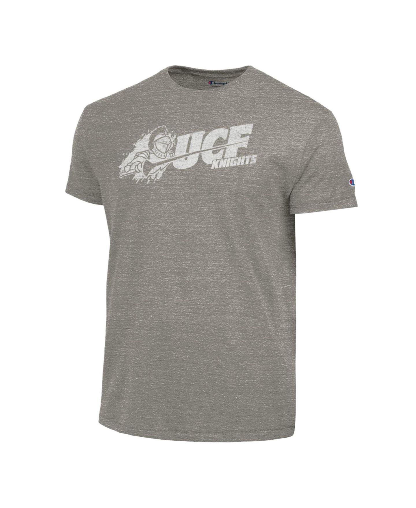 Мужская футболка Champion Charcoal UCF Knights Vintage Triumph Tri-Blend — фото 2