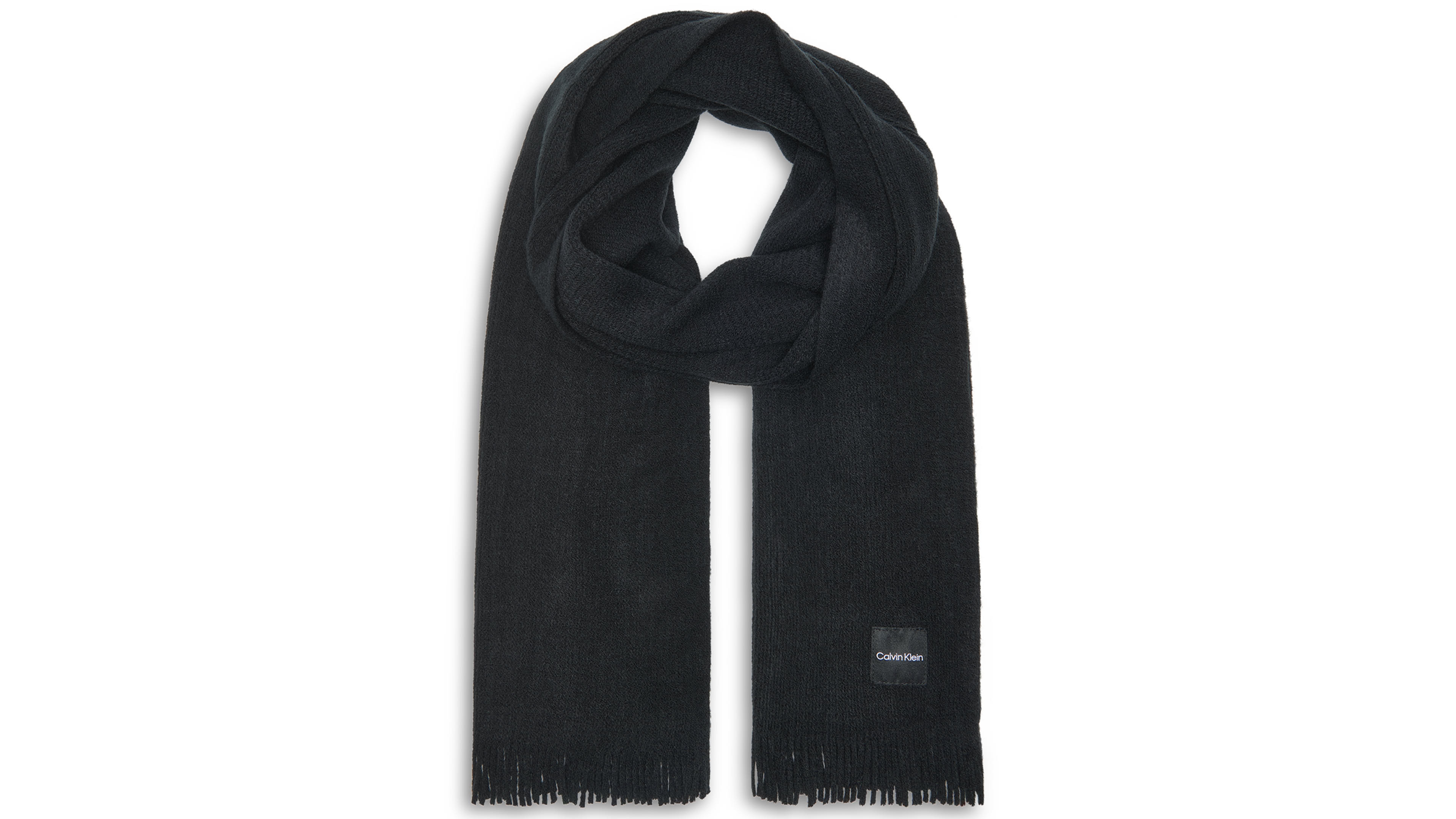 Calvin Klein Women's Super Soft Fringe Detailing Scarf