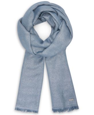 Lightweight Metallic Evening Scarf