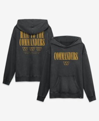 Men's Black Washington Commanders Relaxed Intense Rivalry French Terry Hoodie