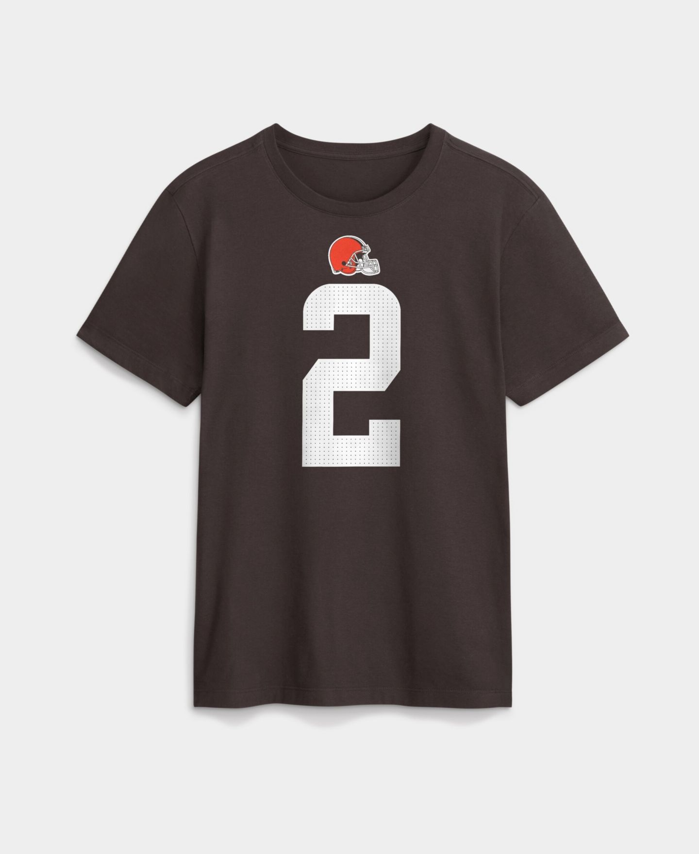 Мужская футболка Nike Shedeur Sanders Brown Cleveland Browns Name & Number — фото 2