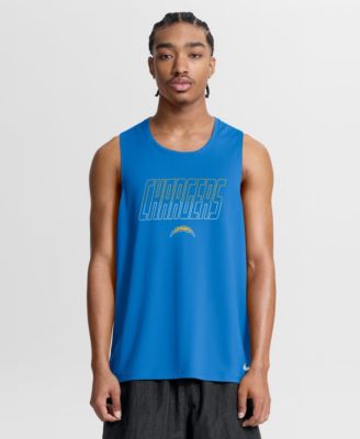 Men's Powder Blue Los Angeles Chargers Kickoff Miler Dri-FIT Tank Top