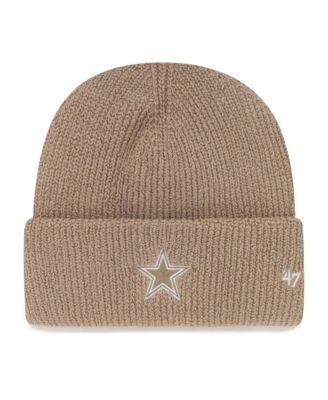 47 Brand Men's Tan Dallas Cowboys Foundational Cuffed Knit Hat