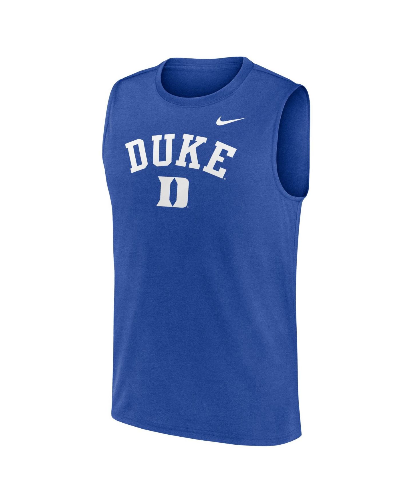 Мужской топ Nike Royal Duke Blue Devils Primetime Legend Arch Dri-FIT Muscle — фото 2