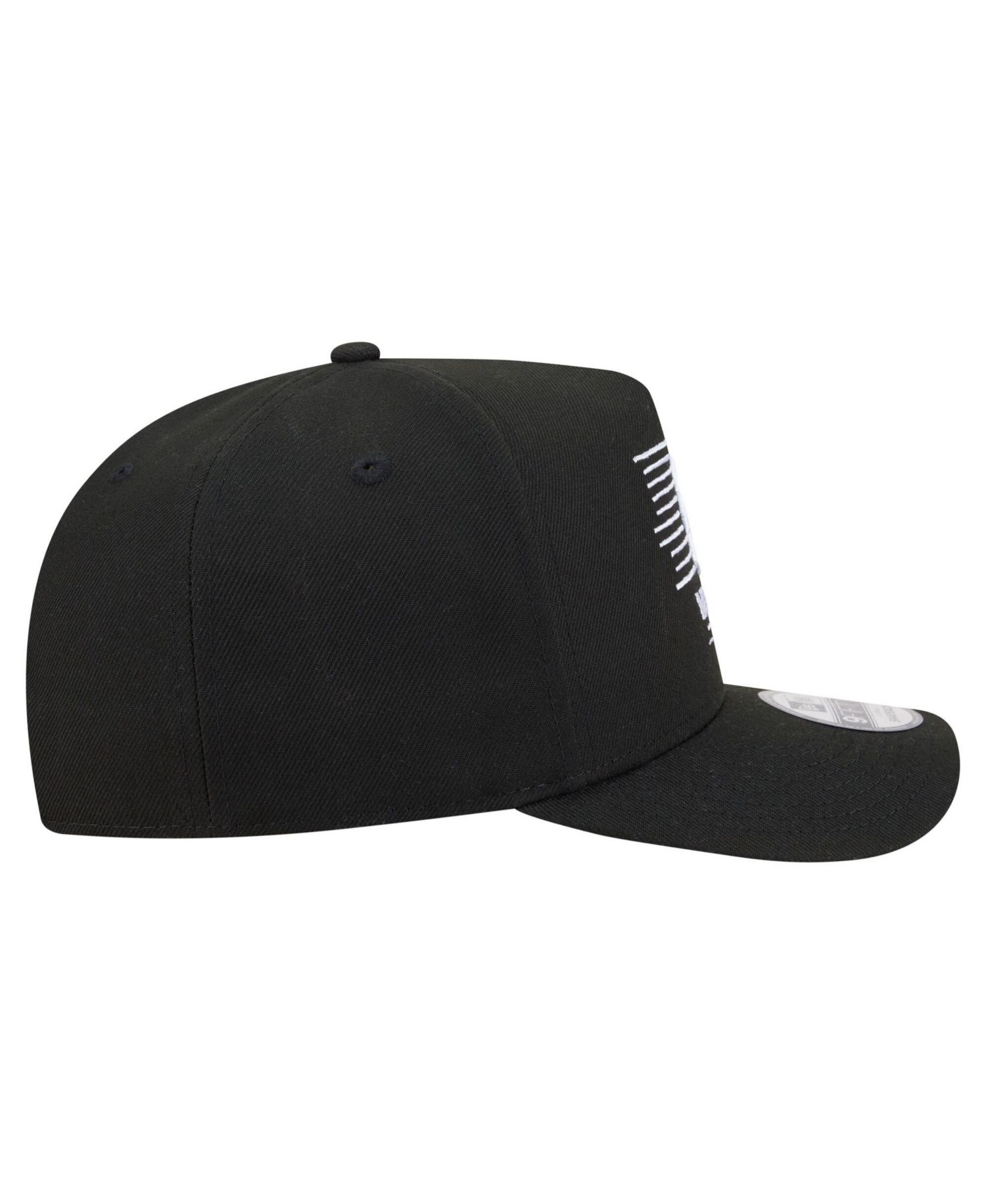 Men's Black New York Mets Motion A-Frame 9FIFTY Snapback Hat