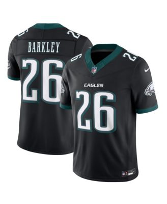 Men's Saquon Barkley Black Philadelphia Eagles Alternate Vapor F.U.S.E. Stitched Limited Jersey
