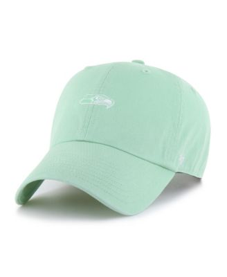 Women's Light Green Seattle Seahawks Base Runner Ballpark Clean Up Adjustable Hat