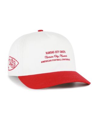 Men's White Kansas City Chiefs Contemporary Two-Tone Hitch Adjustable Hat