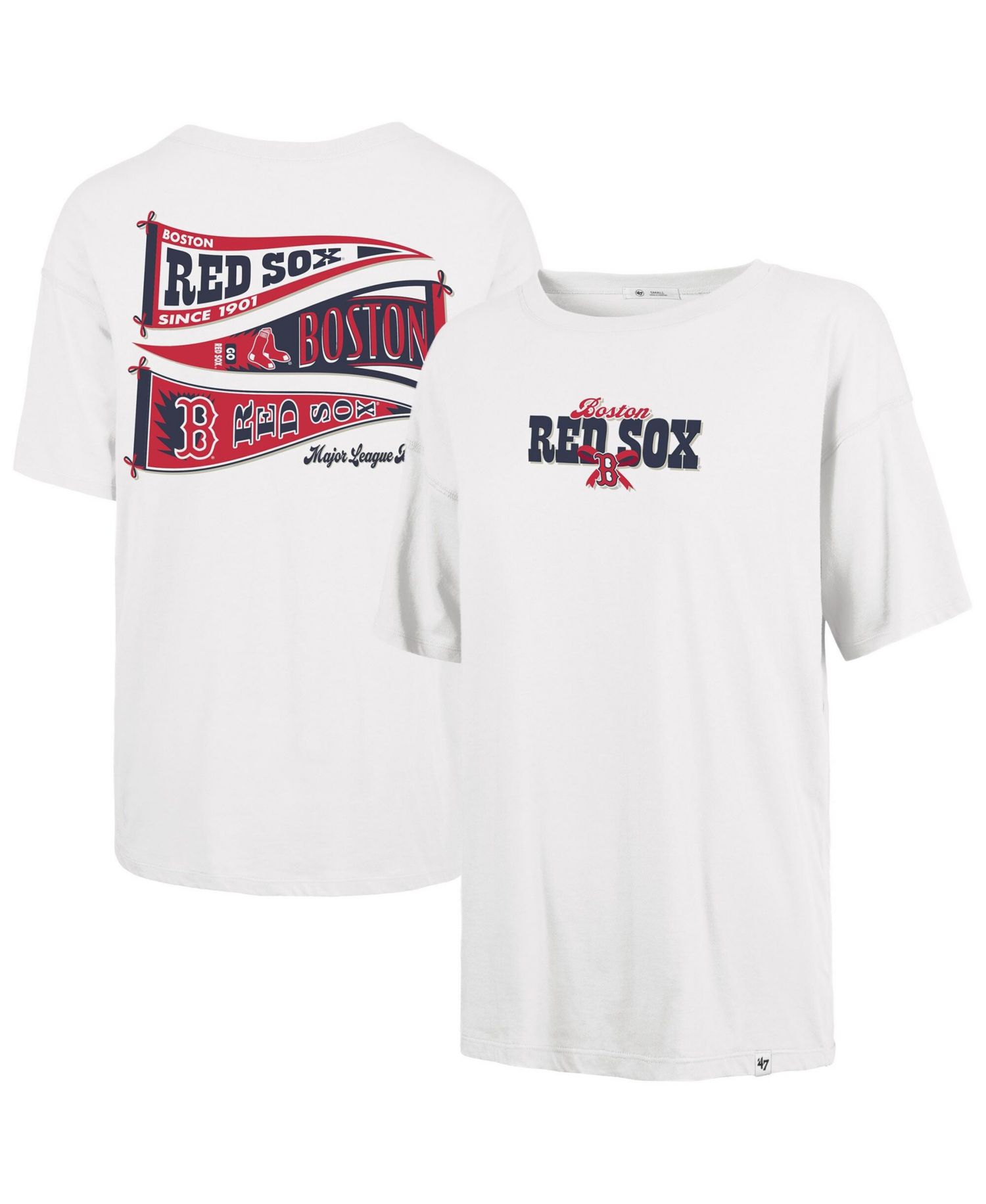 Women's Boston Red Sox Bow Banner Sadie T-Shirt