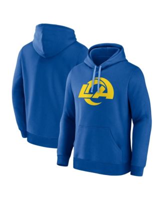 Men's Royal Los Angeles Rams Primary Logo Hoodie