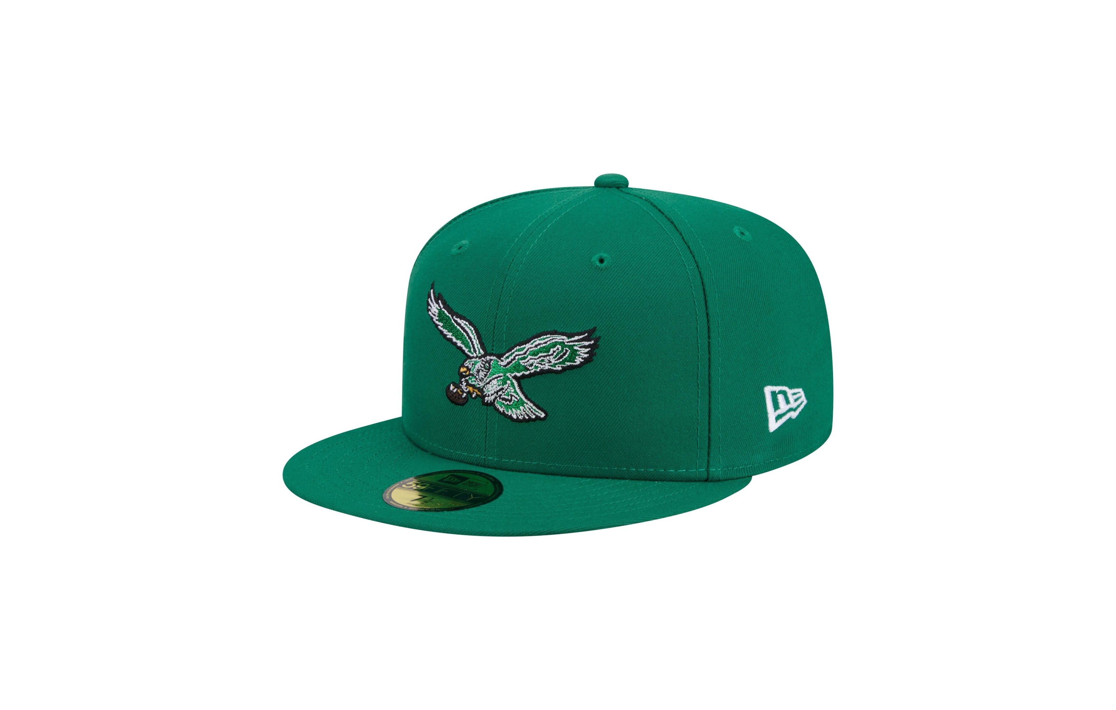 New Era Men's Kelly Green Philadelphia Eagles 59FIFTY Fitted Hat