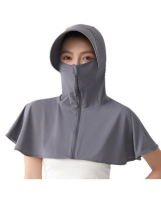 Women UV Protection Balaclava Hat Face Neck Cover Breathable Outdoor Sun Cap