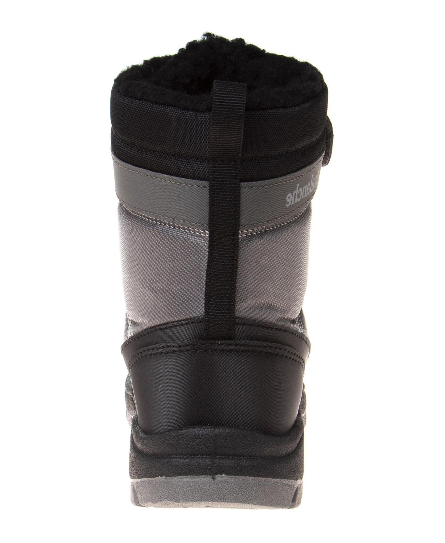 Ботинки Avalanche Snow Boots ( 1 to 13) Waterproof Insulated Winter Thermal Durable Cold Weather Ready для мальчиков, цвет: Серый / Чёрный — фото 3
