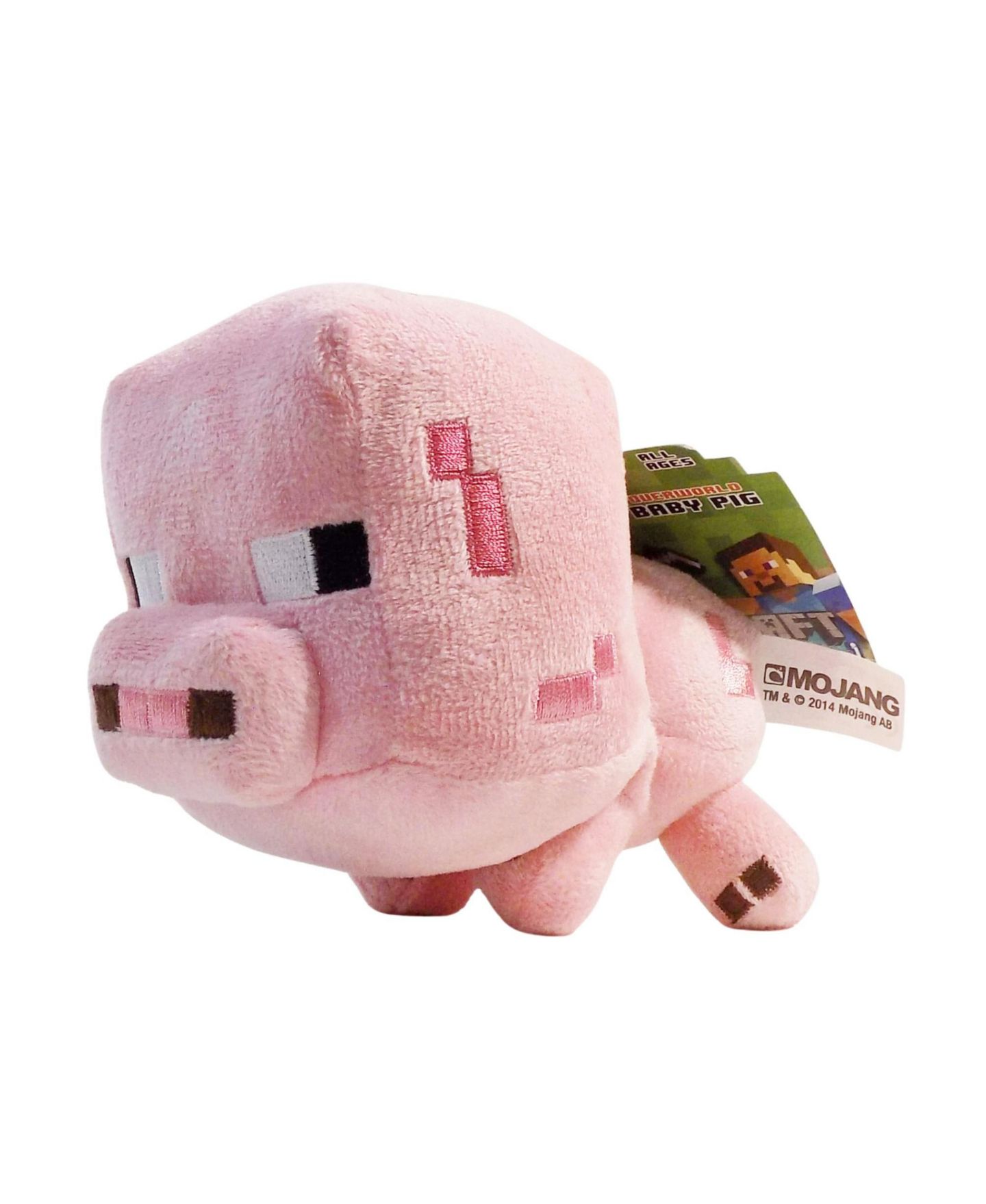 Детская мягкая игрушка PowerHouse Toys LLC Minecraft Baby Pig 7" Plush — фото 2